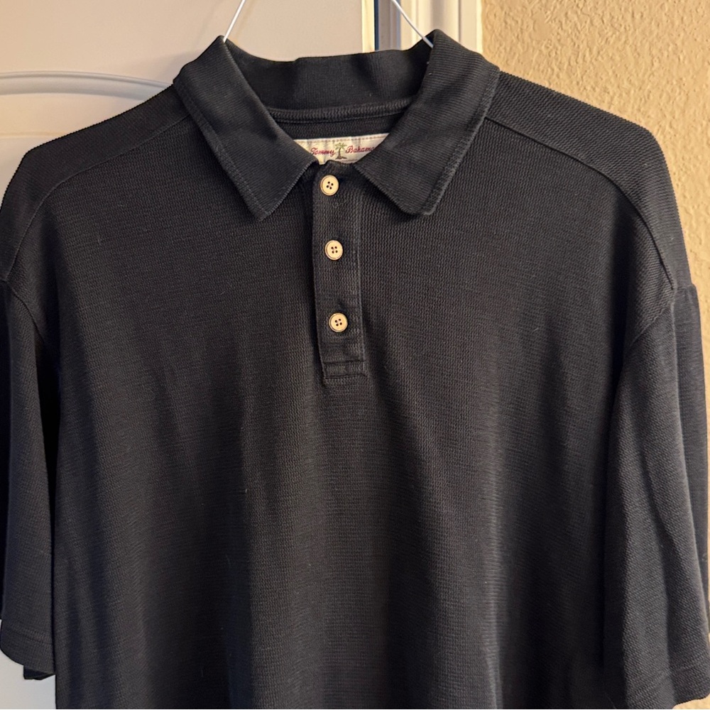 Tommy Bahama black Polo Shirt